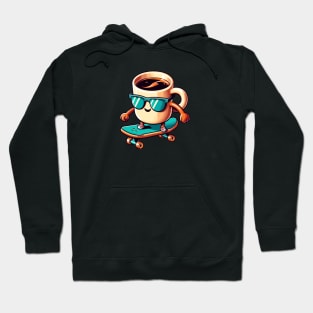 Skating Coffee Mug Hoodie